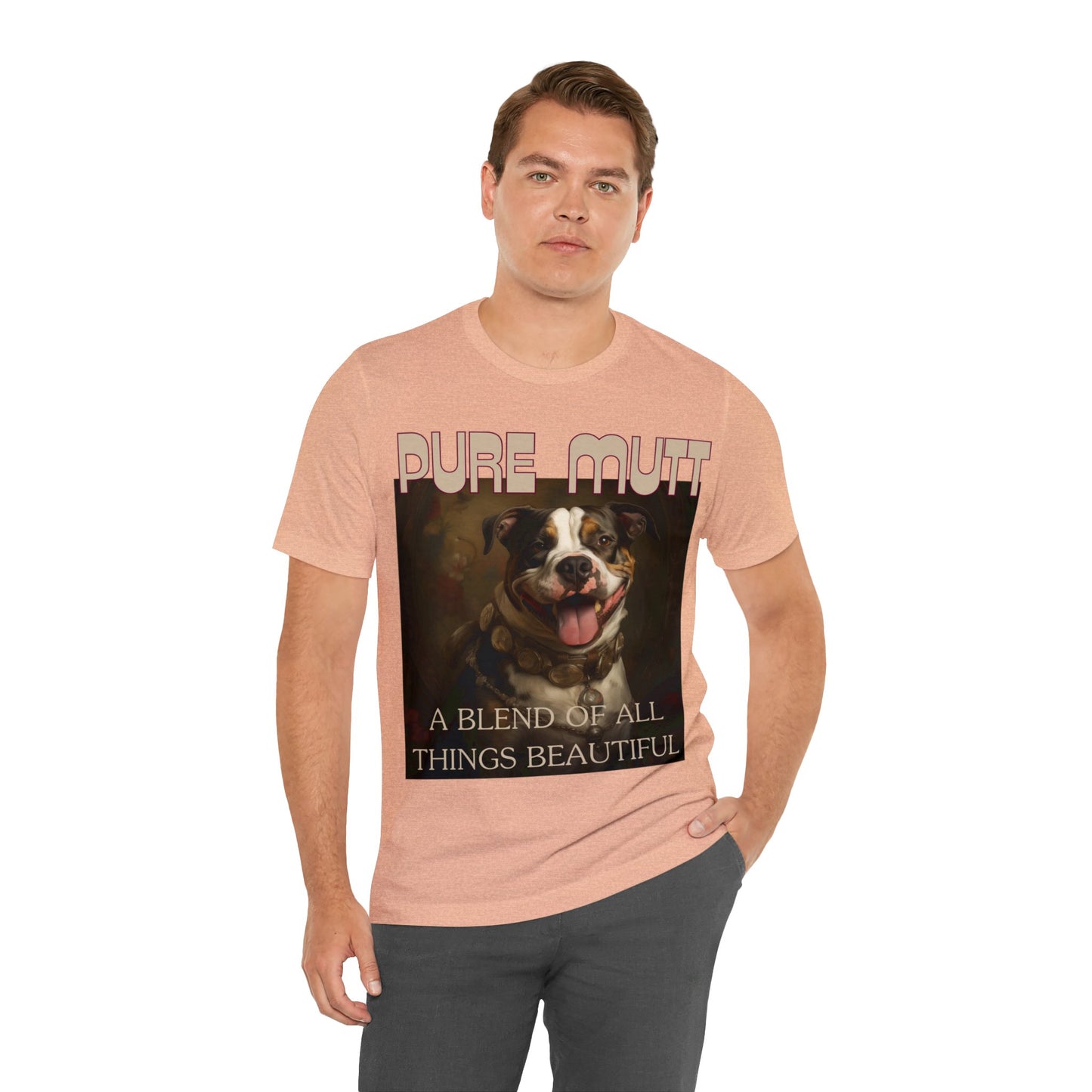 Pure Mutt A Blend of All Things Beautiful - Unisex Jersey Short Sleeve Tee