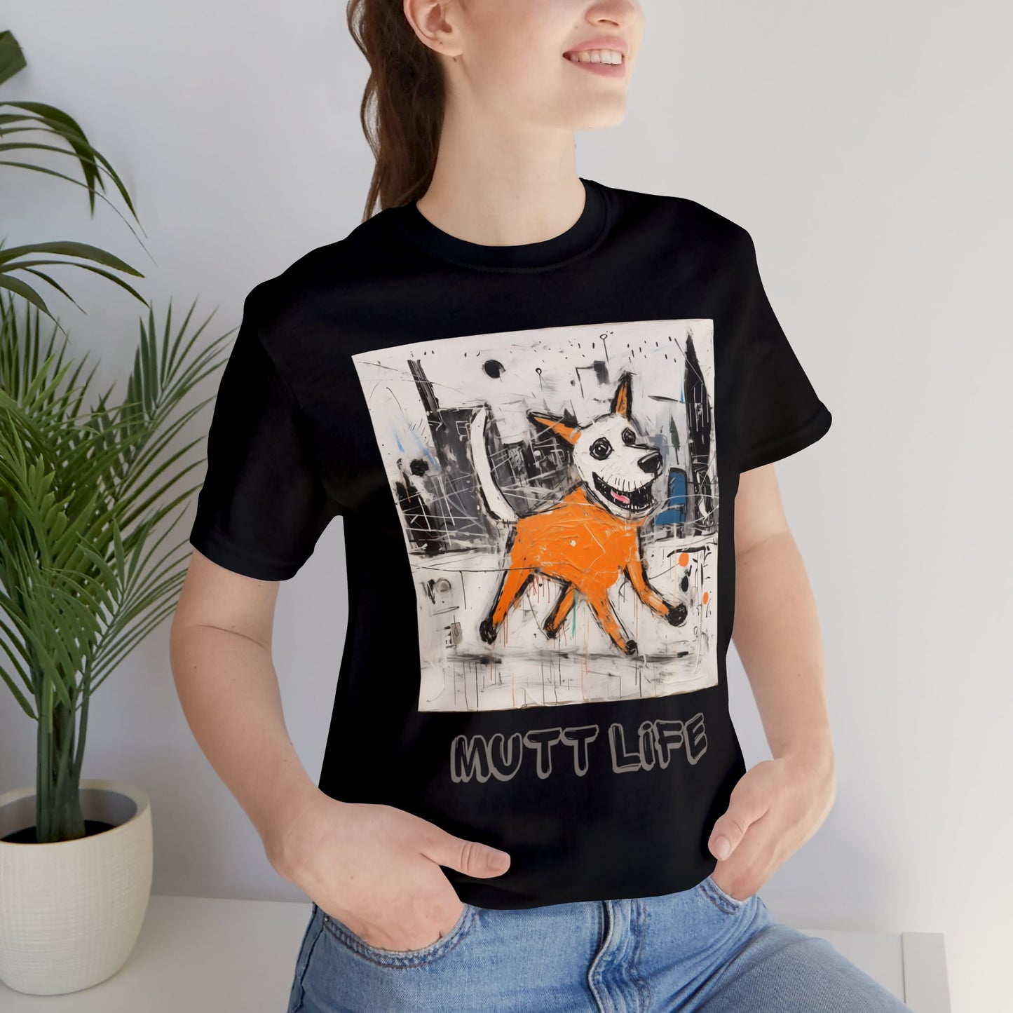 Mutt Life - Unisex Jersey Short Sleeve Tee