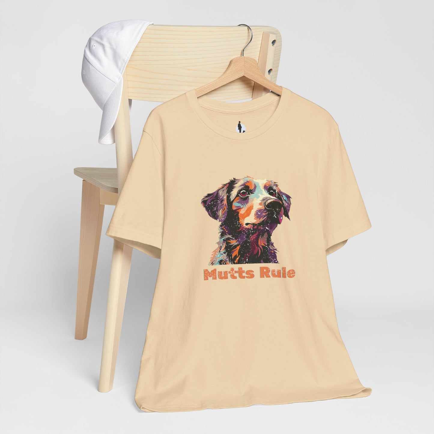 Mutts Color Splash - Unisex Jersey Short Sleeve Tee