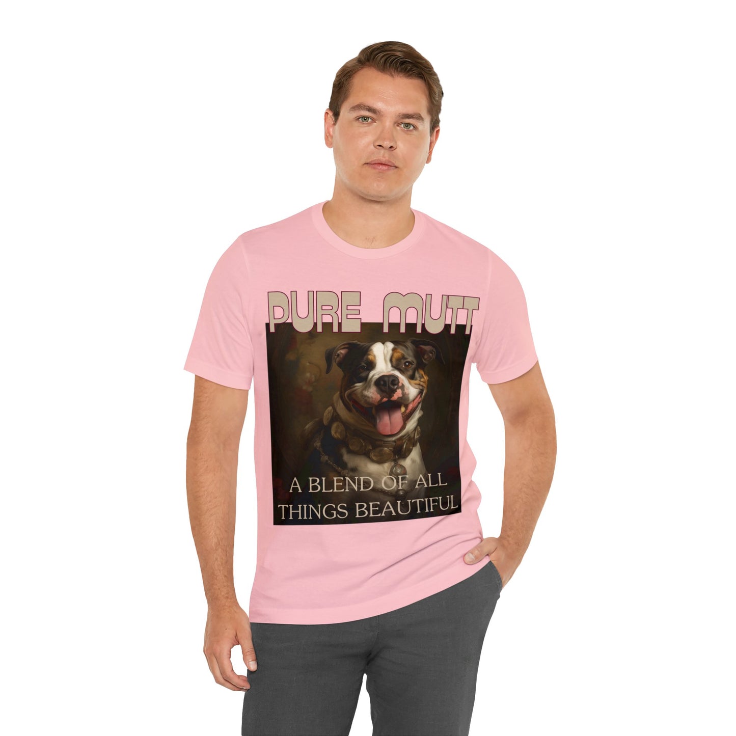 Pure Mutt A Blend of All Things Beautiful - Unisex Jersey Short Sleeve Tee