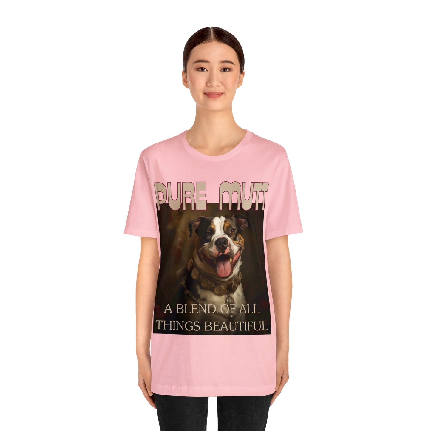 Pure Mutt A Blend of All Things Beautiful - Unisex Jersey Short Sleeve Tee