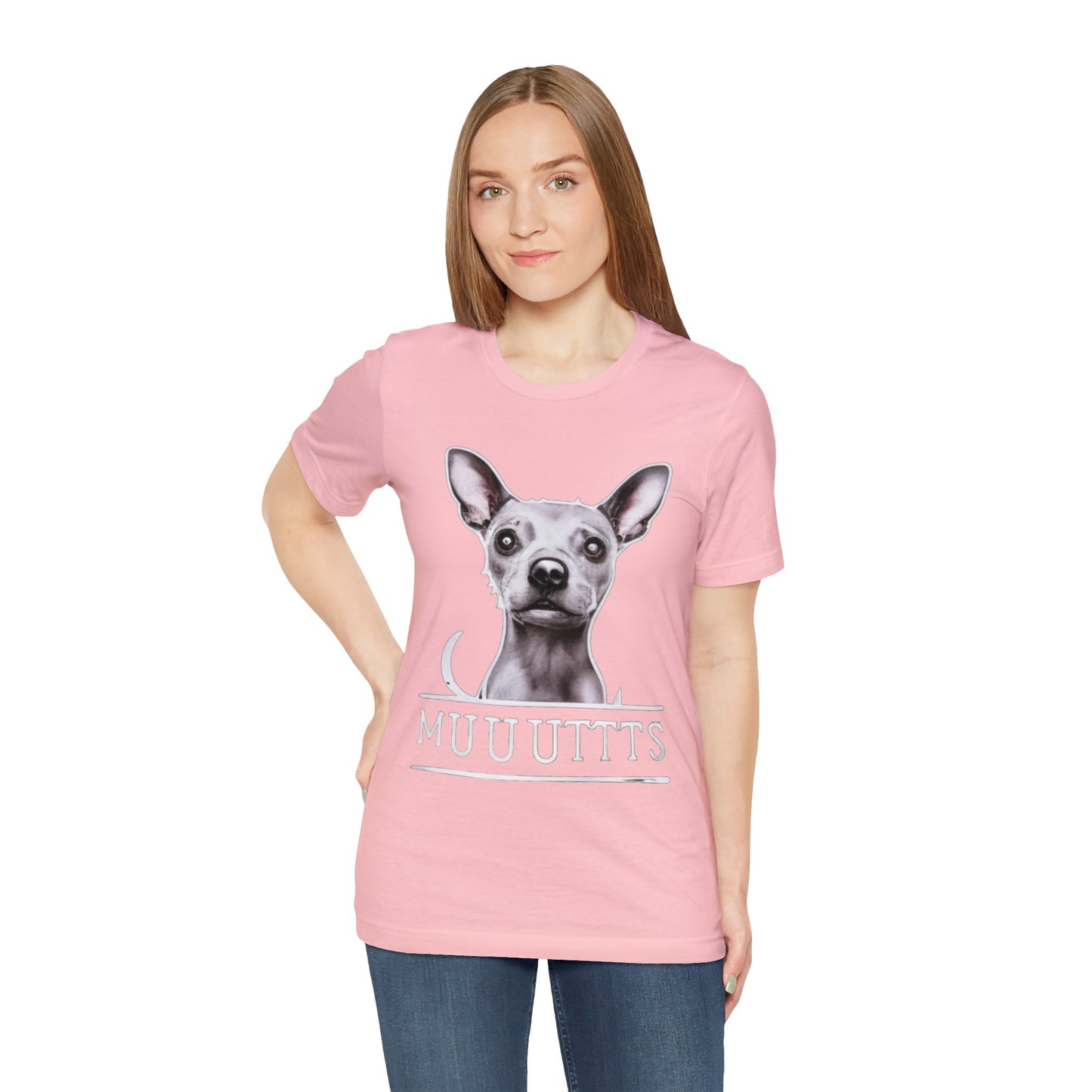 Muuuttts - Chihuahua Mutt Mischief - Unisex Jersey Short Sleeve Tee {Dog owner gift!}