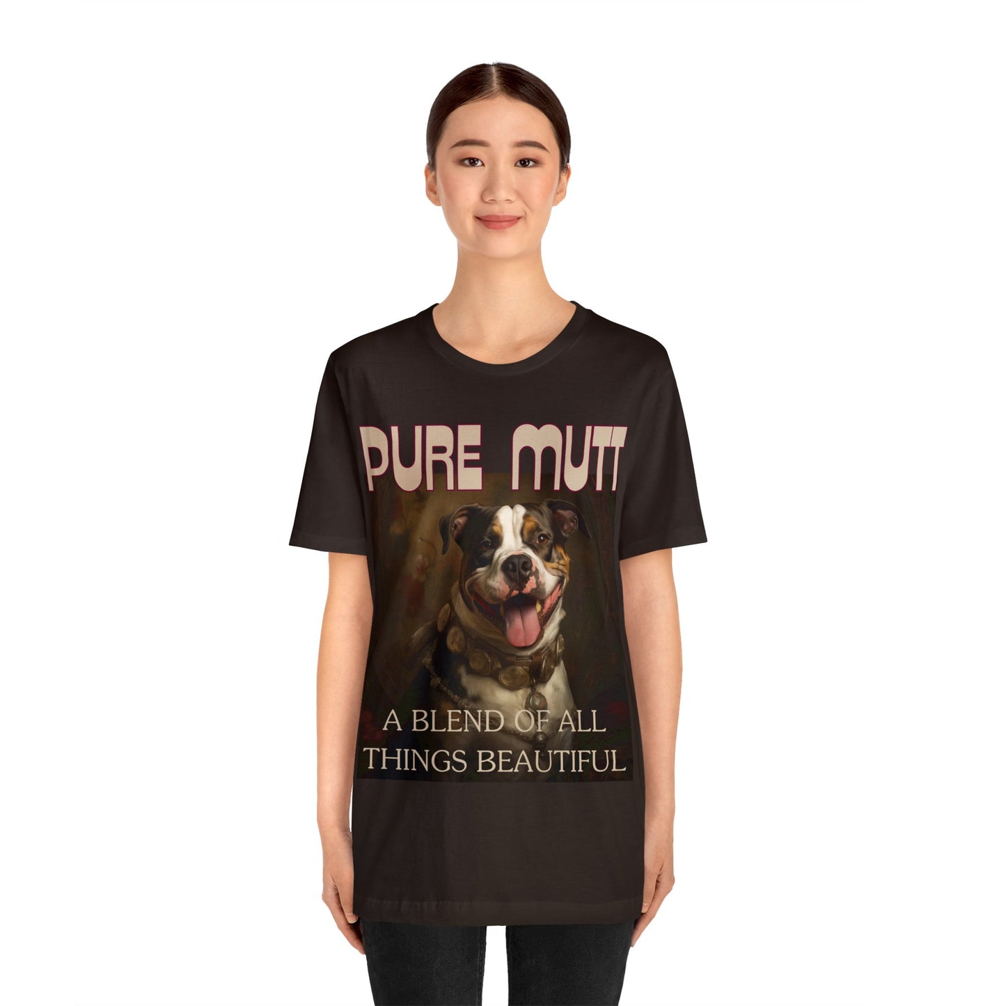 Pure Mutt A Blend of All Things Beautiful - Unisex Jersey Short Sleeve Tee