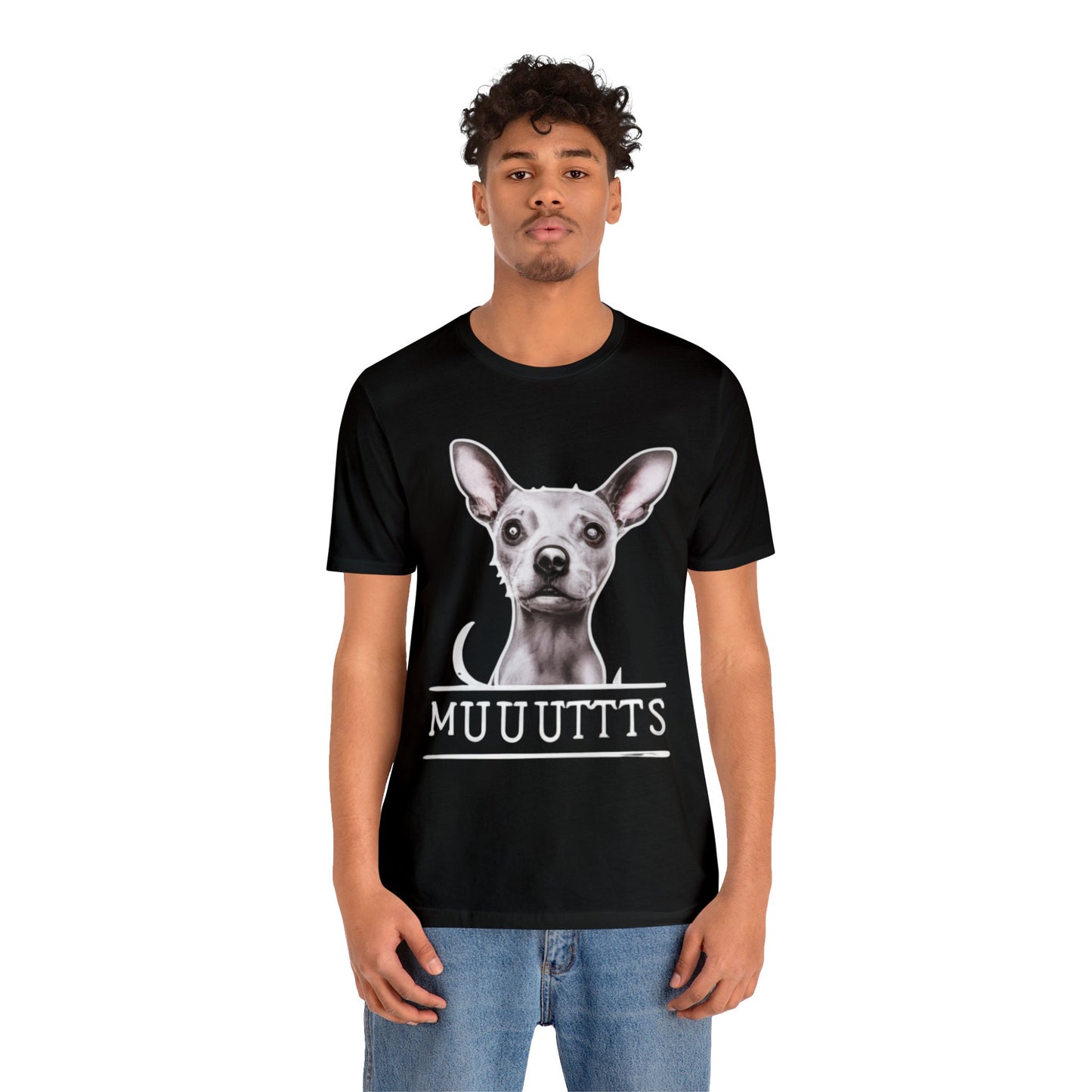 Muuuttts - Chihuahua Mutt Mischief - Unisex Jersey Short Sleeve Tee {Dog owner gift!}