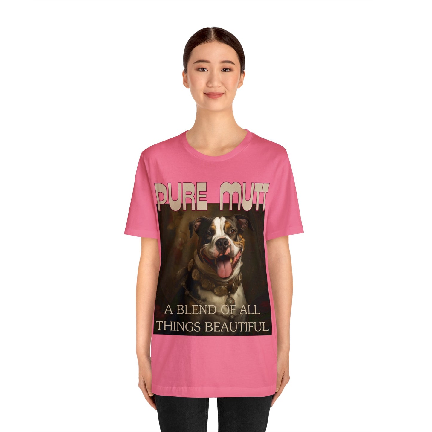 Pure Mutt A Blend of All Things Beautiful - Unisex Jersey Short Sleeve Tee