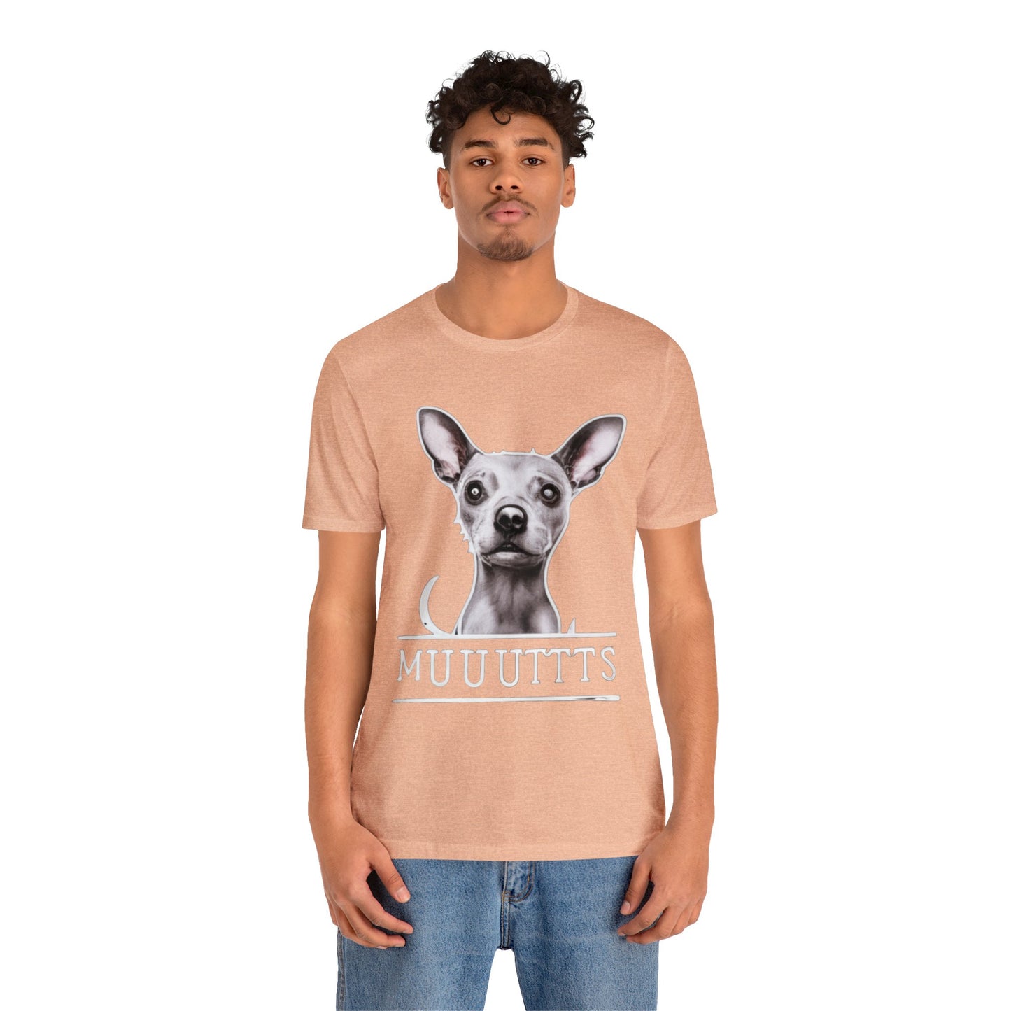 Muuuttts - Chihuahua Mutt Mischief - Unisex Jersey Short Sleeve Tee {Dog owner gift!}