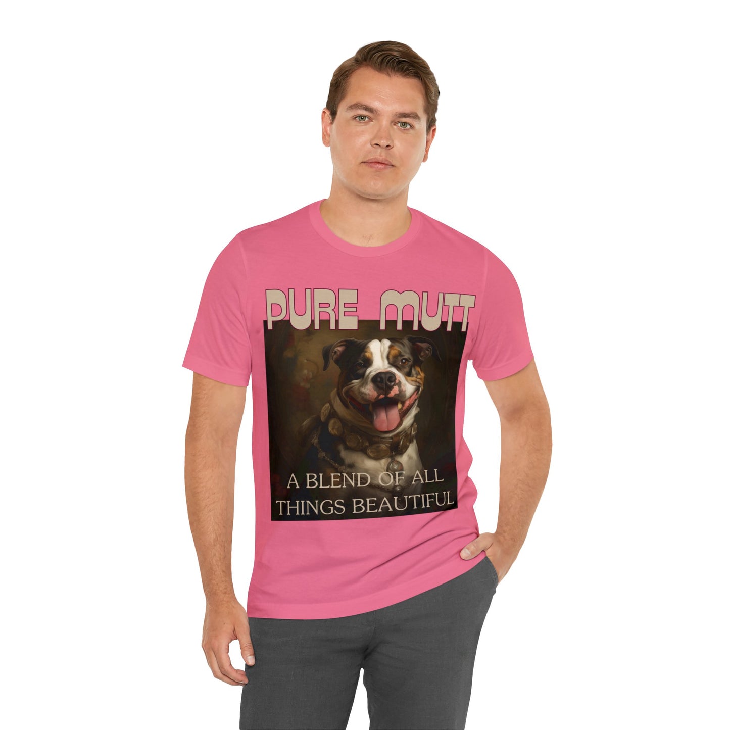 Pure Mutt A Blend of All Things Beautiful - Unisex Jersey Short Sleeve Tee