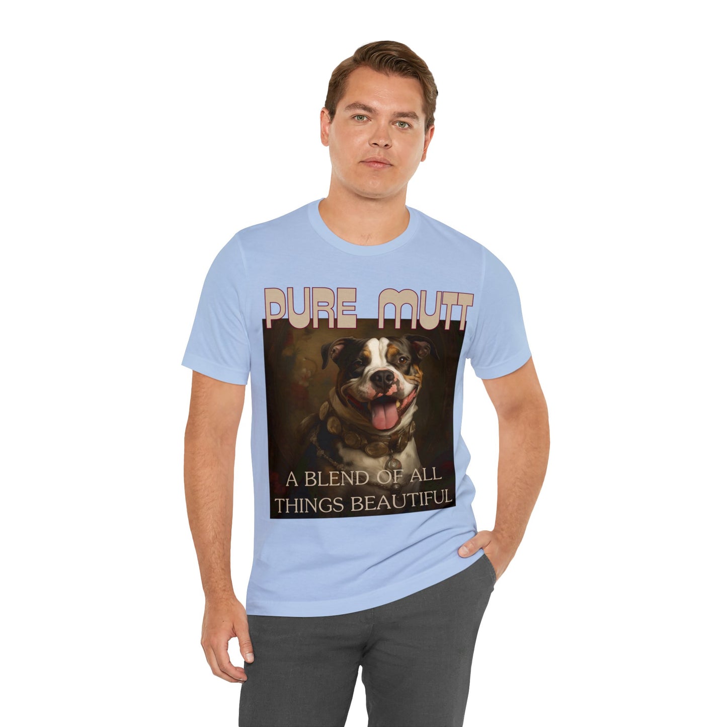 Pure Mutt A Blend of All Things Beautiful - Unisex Jersey Short Sleeve Tee