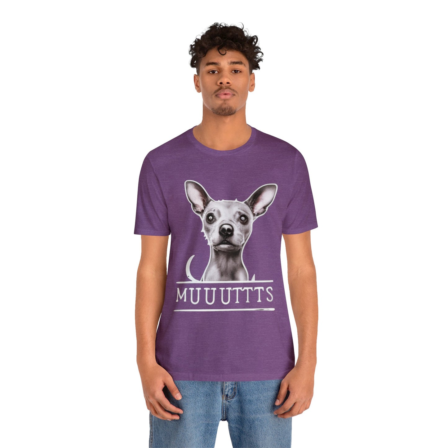 Muuuttts - Chihuahua Mutt Mischief - Unisex Jersey Short Sleeve Tee {Dog owner gift!}