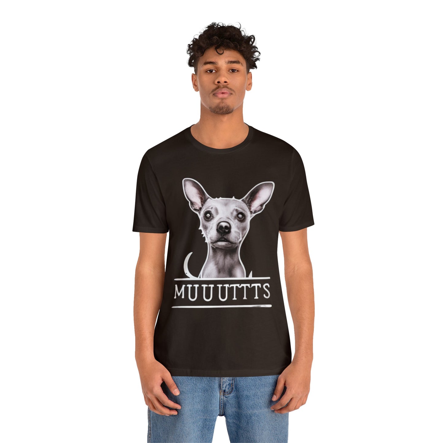 Muuuttts - Chihuahua Mutt Mischief - Unisex Jersey Short Sleeve Tee {Dog owner gift!}