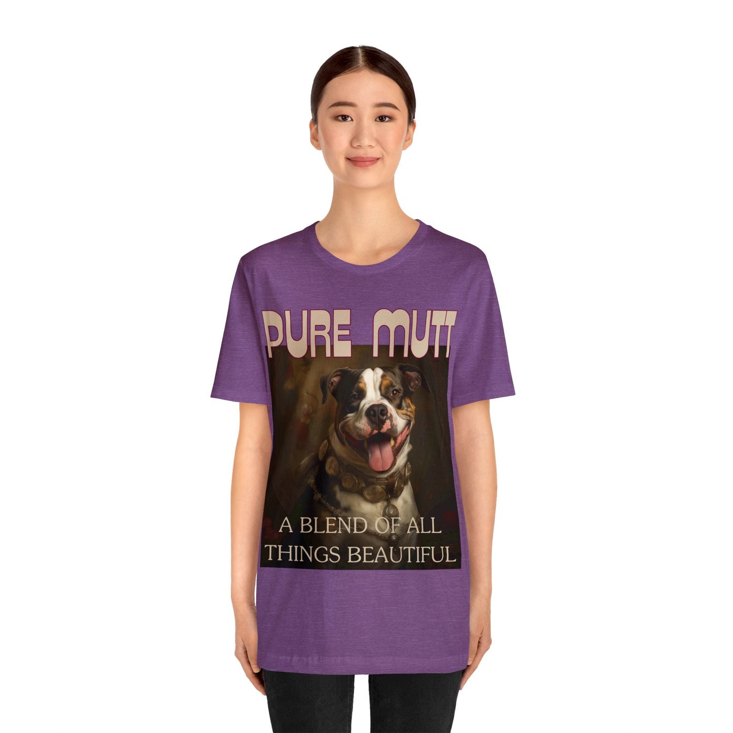 Pure Mutt A Blend of All Things Beautiful - Unisex Jersey Short Sleeve Tee