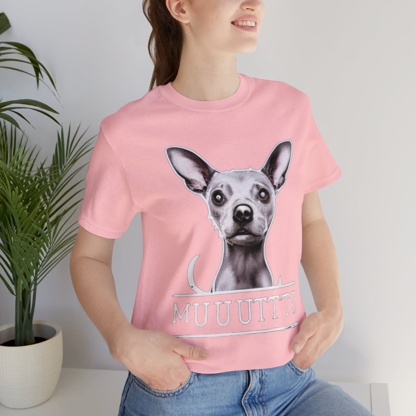 Muuuttts - Chihuahua Mutt Mischief - Unisex Jersey Short Sleeve Tee {Dog owner gift!}