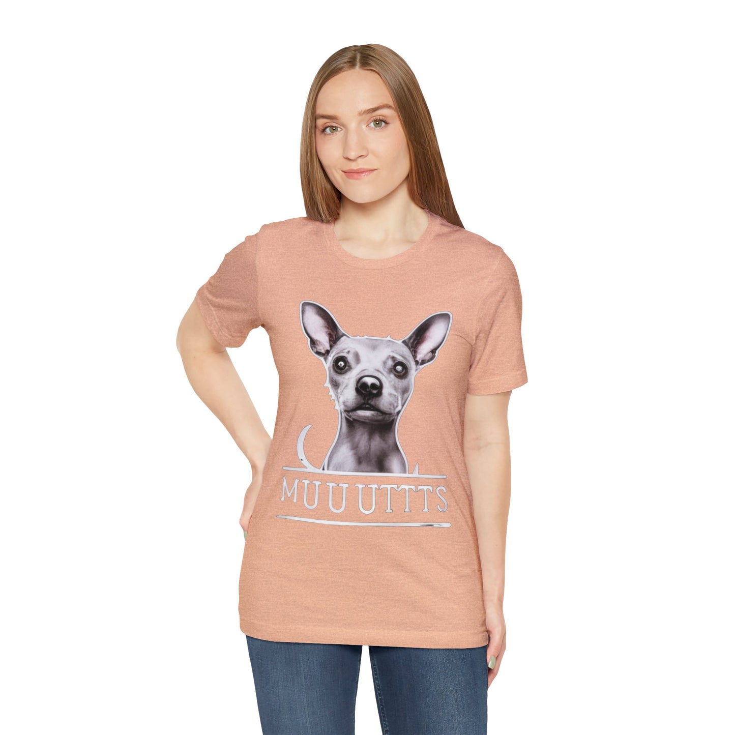 Muuuttts - Chihuahua Mutt Mischief - Unisex Jersey Short Sleeve Tee {Dog owner gift!}