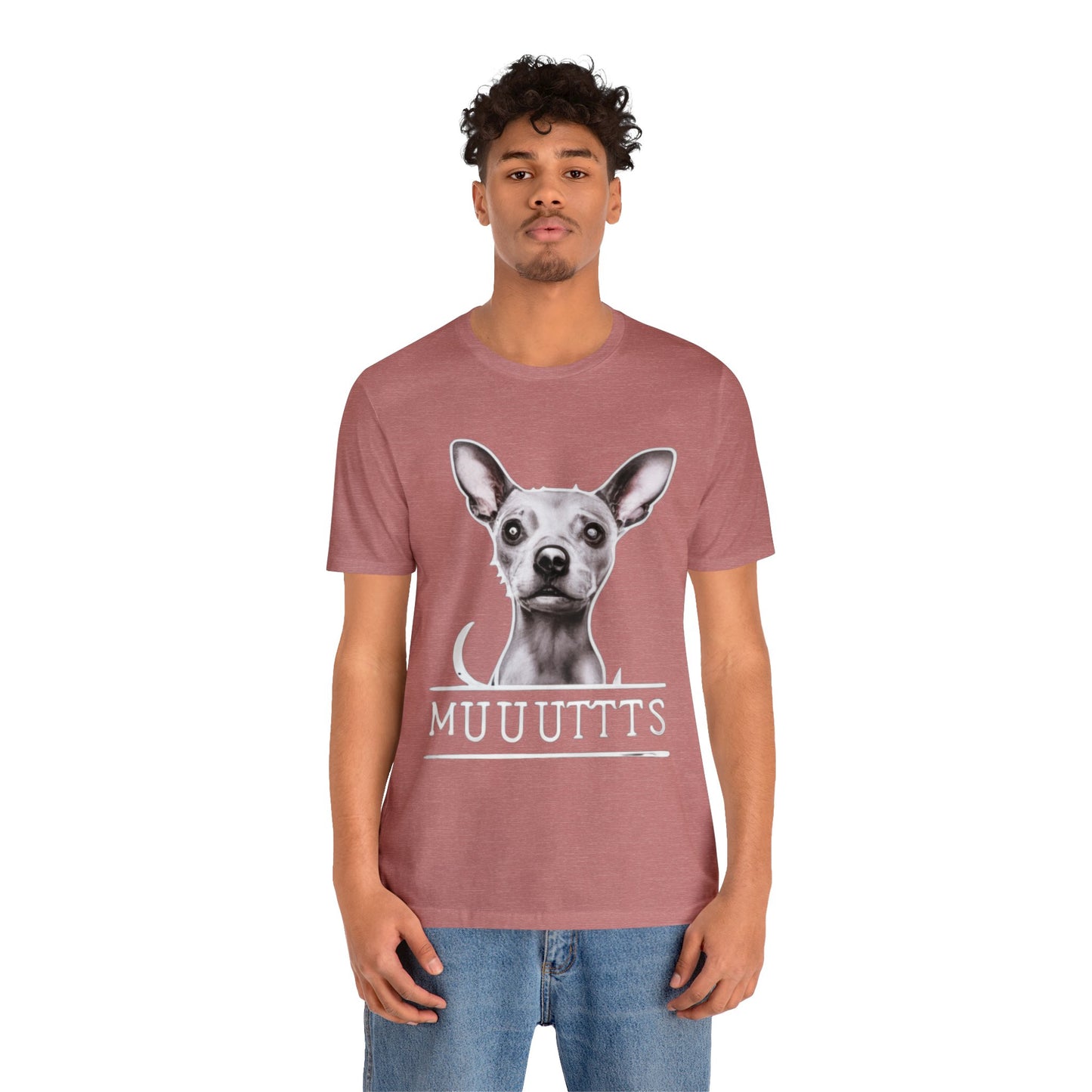 Muuuttts - Chihuahua Mutt Mischief - Unisex Jersey Short Sleeve Tee {Dog owner gift!}