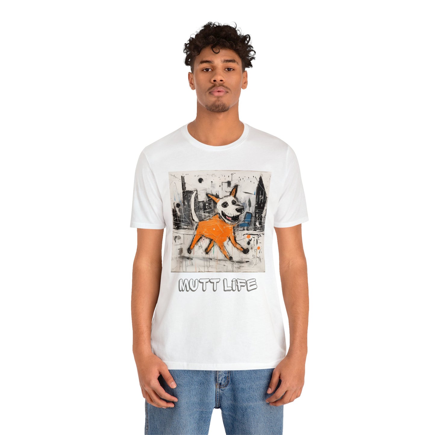 Mutt Life - Unisex Jersey Short Sleeve Tee