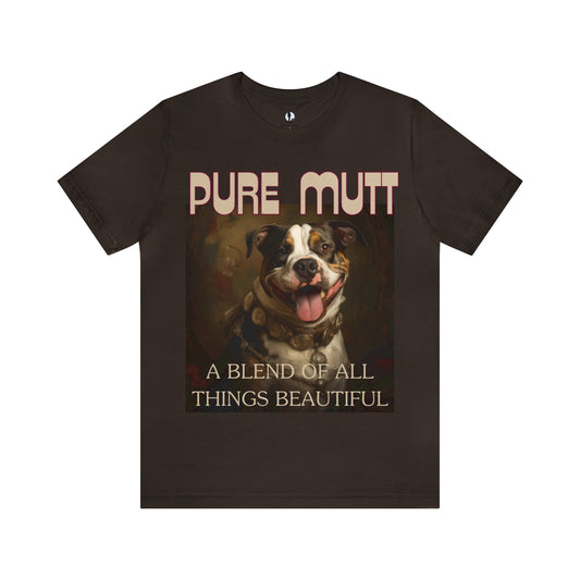 Pure Mutt A Blend of All Things Beautiful - Unisex Jersey Short Sleeve Tee