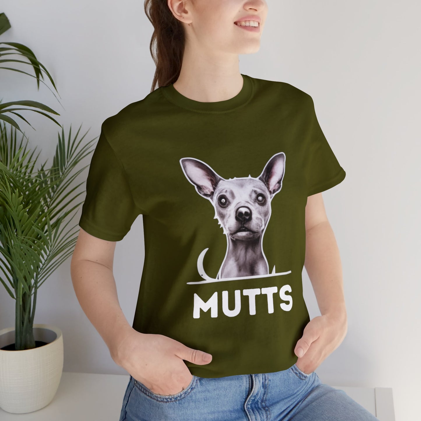 Mutts - Chihuahua Heritage - Unisex Jersey Short Sleeve Tee {Dog Owner Gift!}