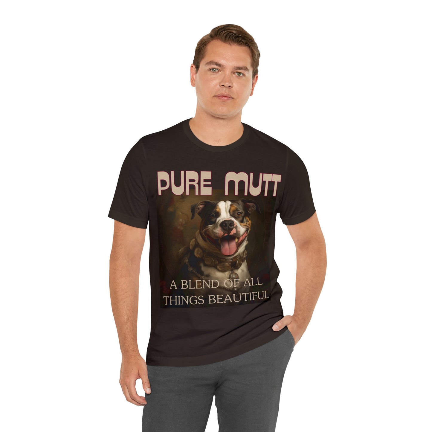 Pure Mutt A Blend of All Things Beautiful - Unisex Jersey Short Sleeve Tee