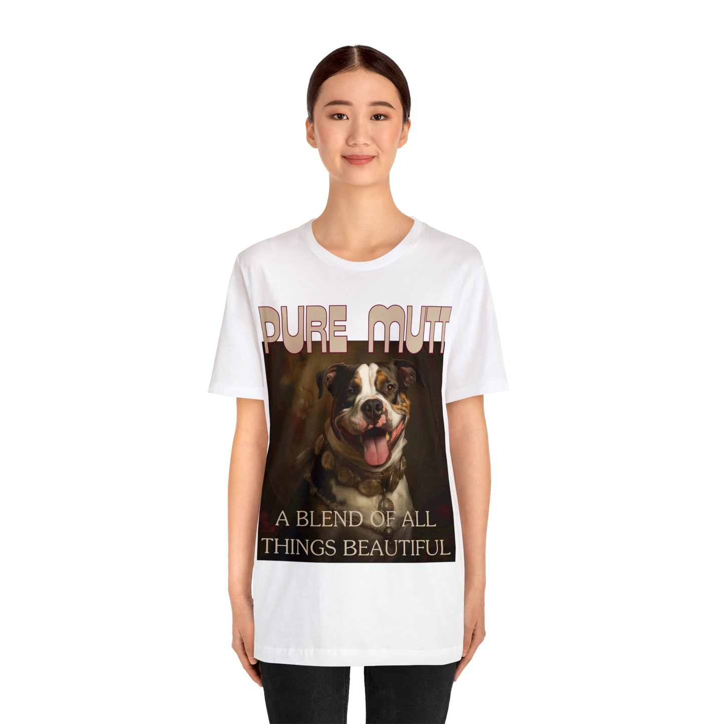 Pure Mutt A Blend of All Things Beautiful - Unisex Jersey Short Sleeve Tee