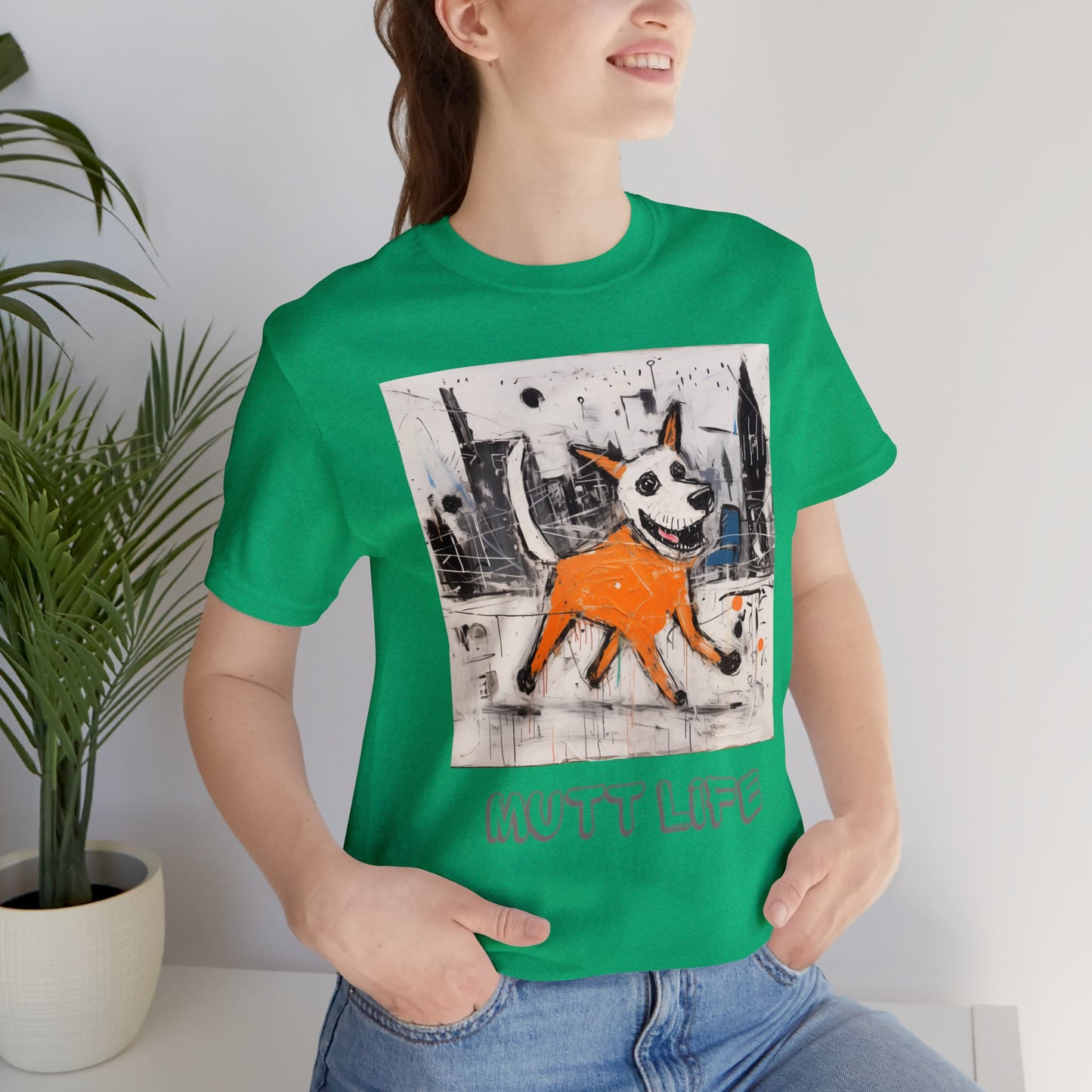 Mutt Life - Unisex Jersey Short Sleeve Tee