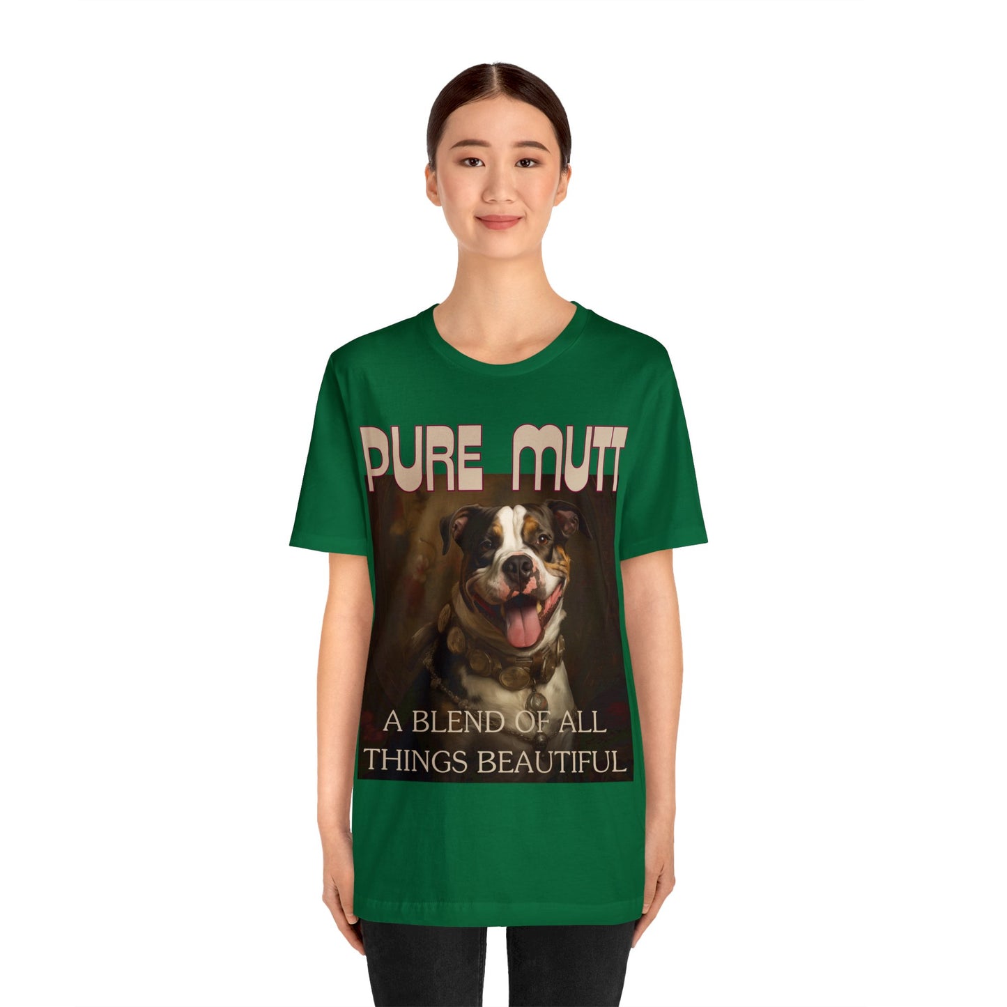 Pure Mutt A Blend of All Things Beautiful - Unisex Jersey Short Sleeve Tee