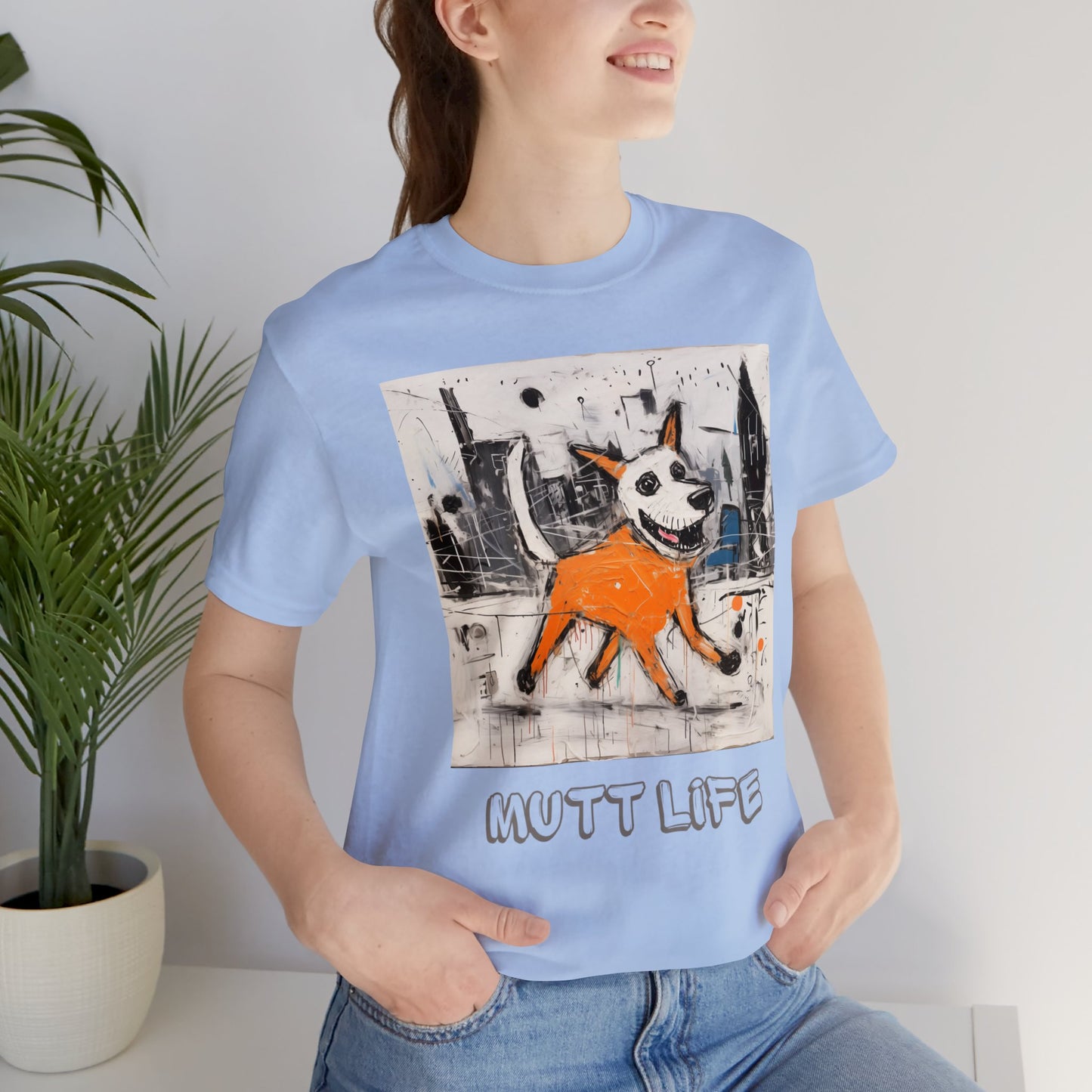 Mutt Life - Unisex Jersey Short Sleeve Tee