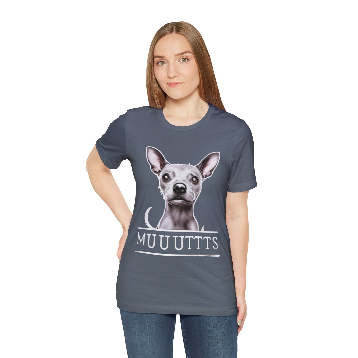 Muuuttts - Chihuahua Mutt Mischief - Unisex Jersey Short Sleeve Tee {Dog owner gift!}