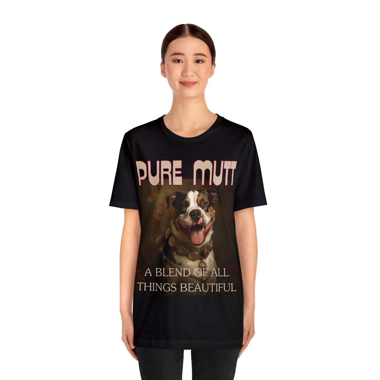 Pure Mutt A Blend of All Things Beautiful - Unisex Jersey Short Sleeve Tee