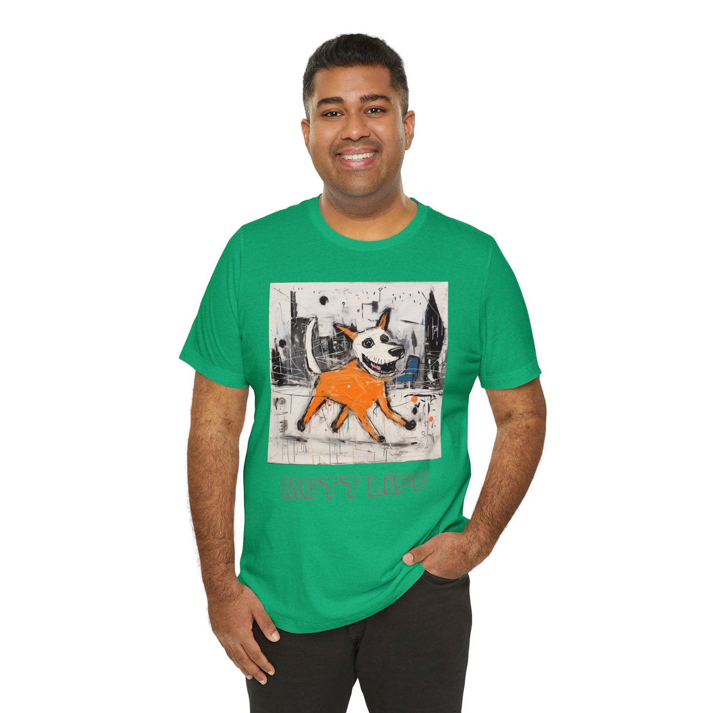 Mutt Life - Unisex Jersey Short Sleeve Tee