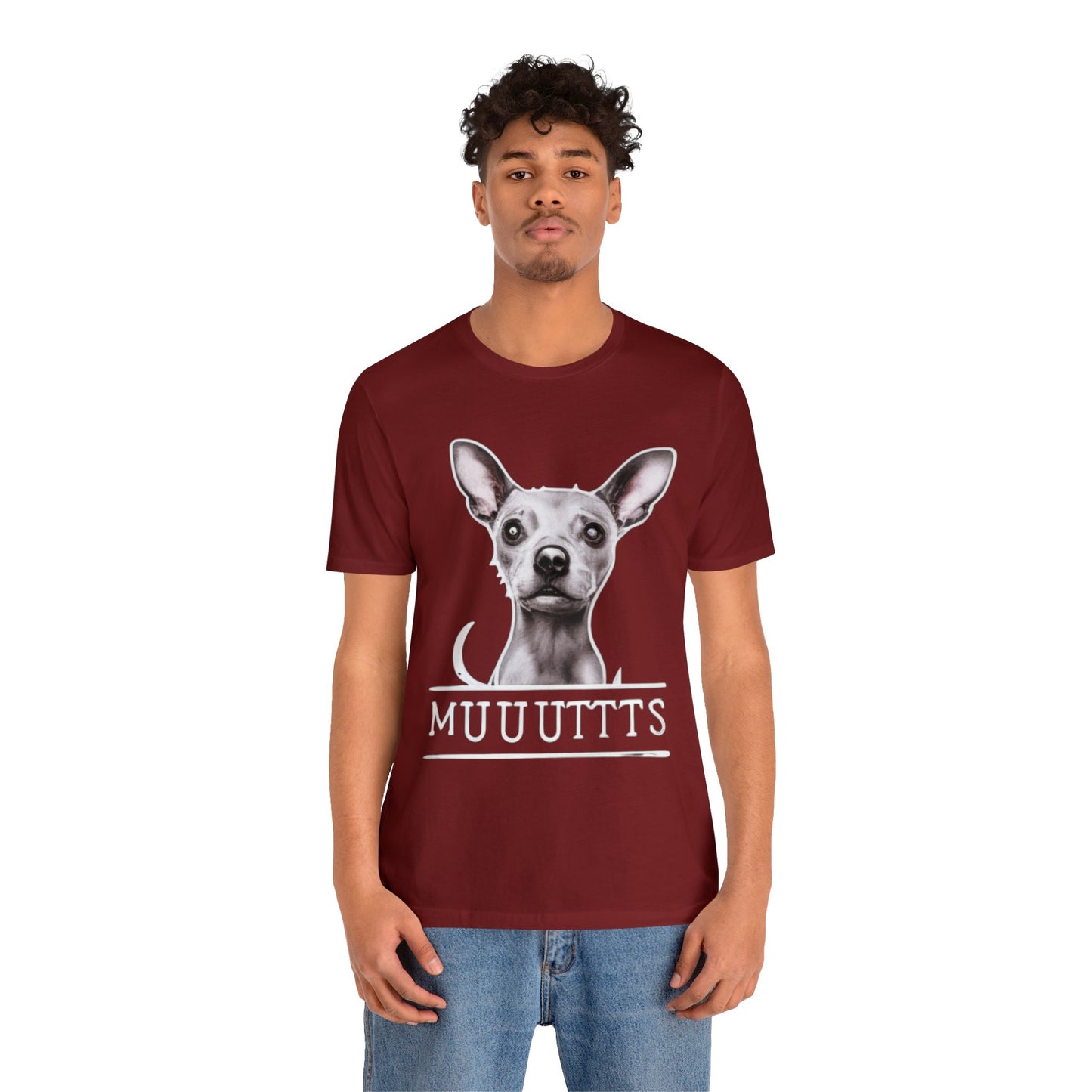 Muuuttts - Chihuahua Mutt Mischief - Unisex Jersey Short Sleeve Tee {Dog owner gift!}