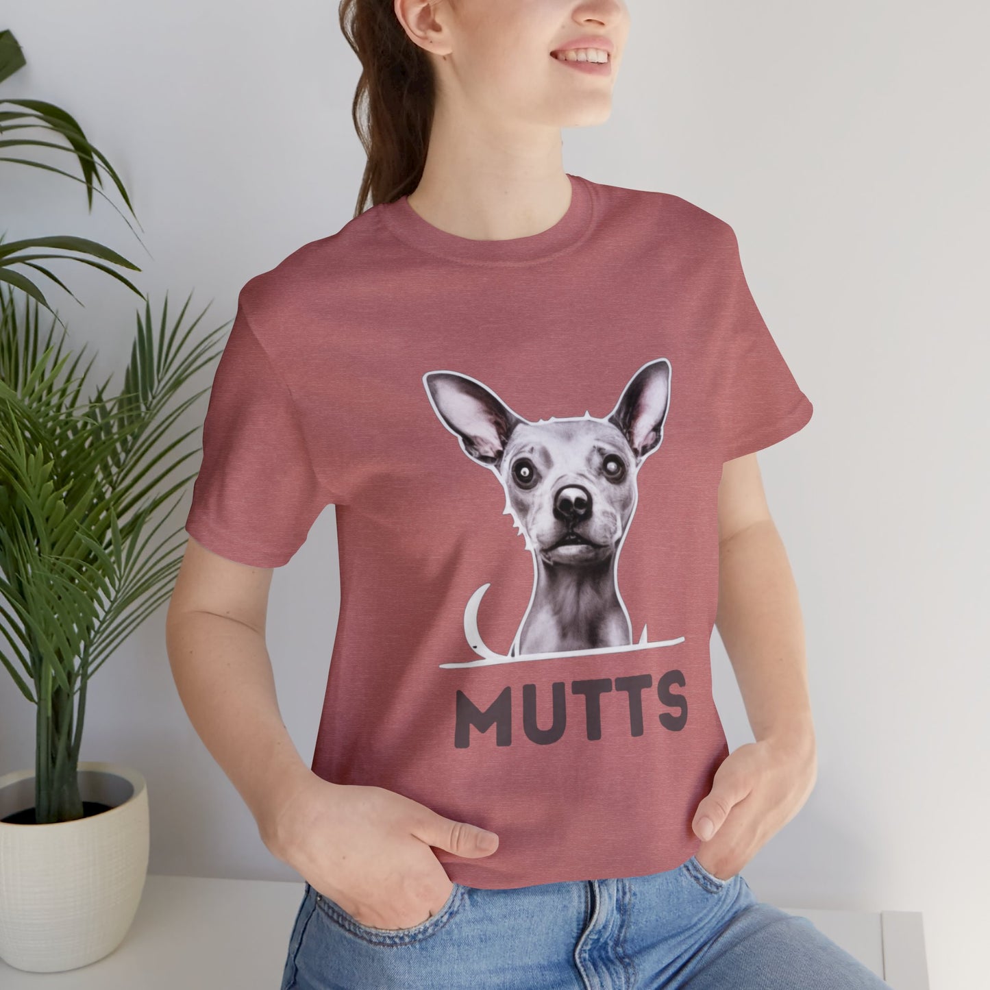 Mutts - Chihuahua Heritage - Unisex Jersey Short Sleeve Tee {Dog Owner Gift!}