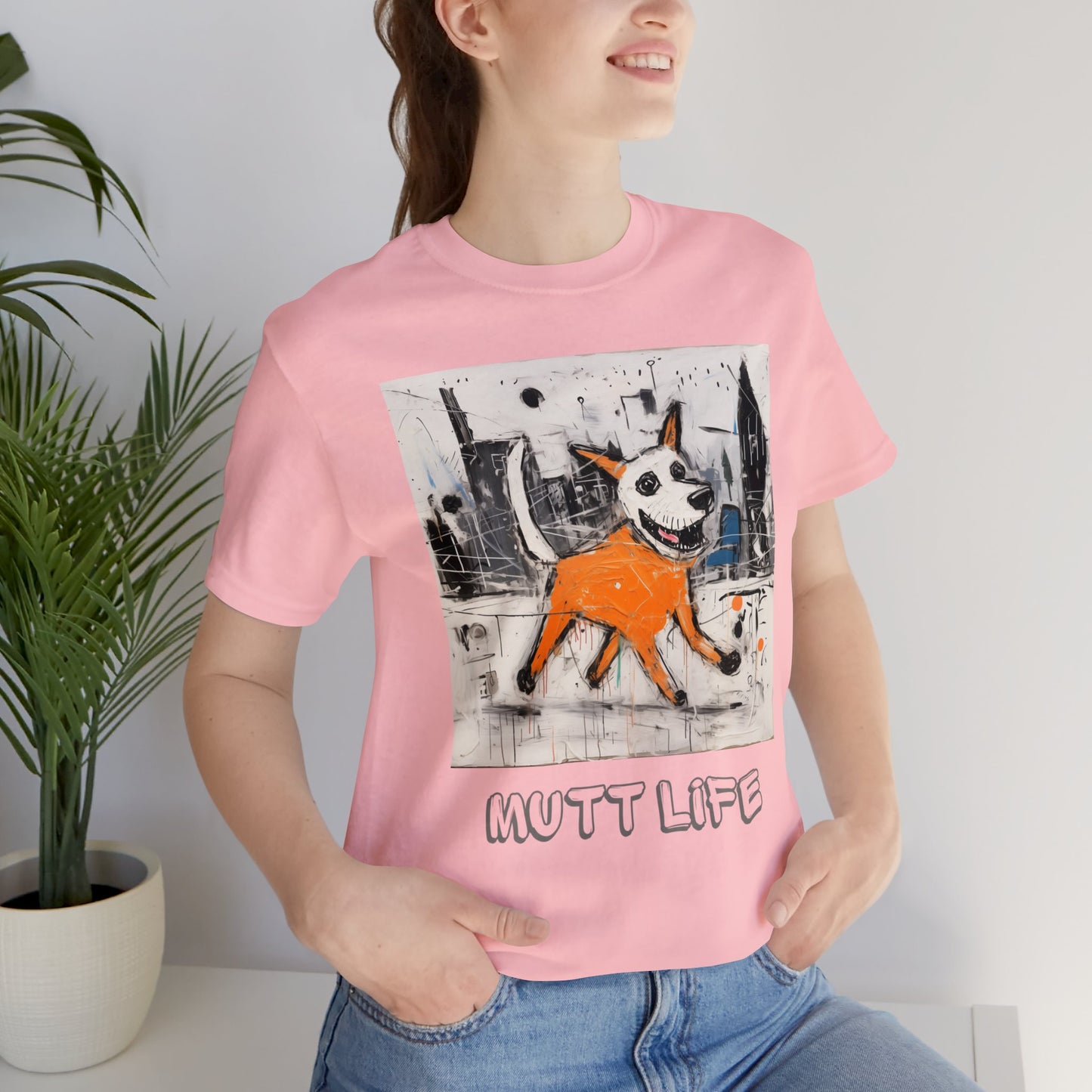 Mutt Life - Unisex Jersey Short Sleeve Tee