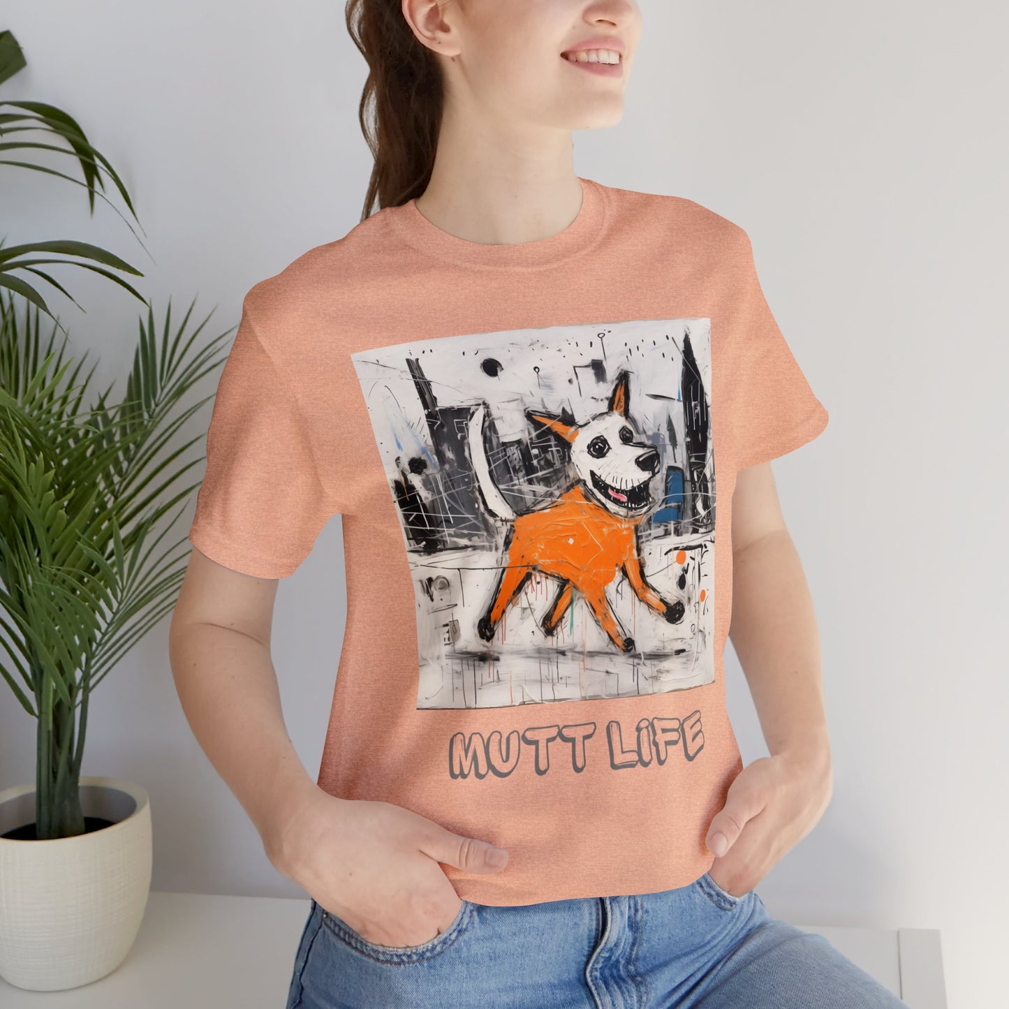 Mutt Life - Unisex Jersey Short Sleeve Tee