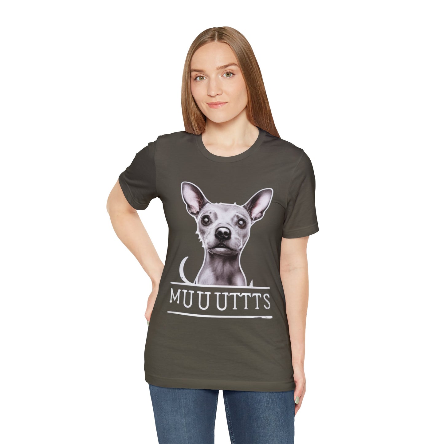 Muuuttts - Chihuahua Mutt Mischief - Unisex Jersey Short Sleeve Tee {Dog owner gift!}