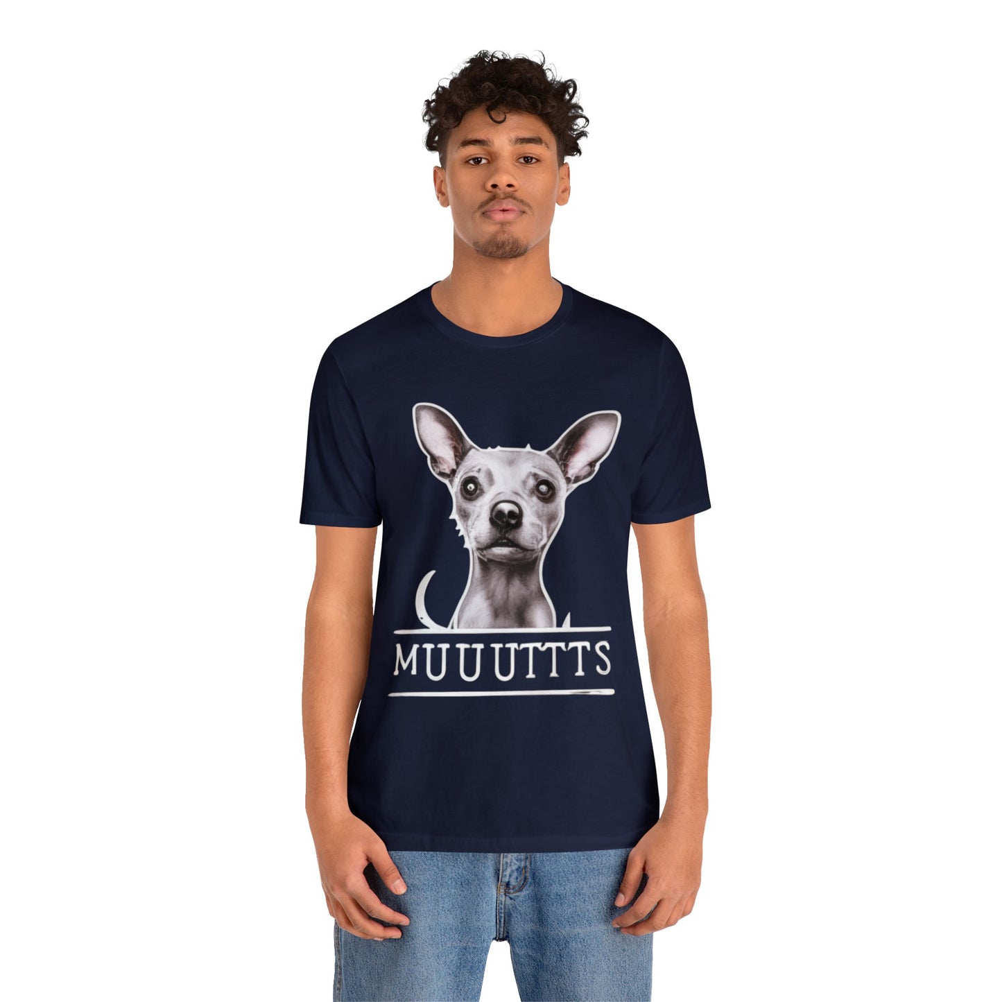 Muuuttts - Chihuahua Mutt Mischief - Unisex Jersey Short Sleeve Tee {Dog owner gift!}