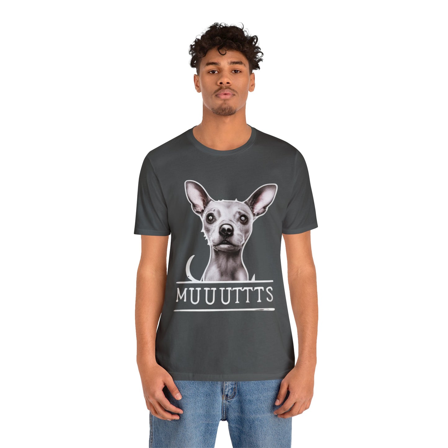 Muuuttts - Chihuahua Mutt Mischief - Unisex Jersey Short Sleeve Tee {Dog owner gift!}