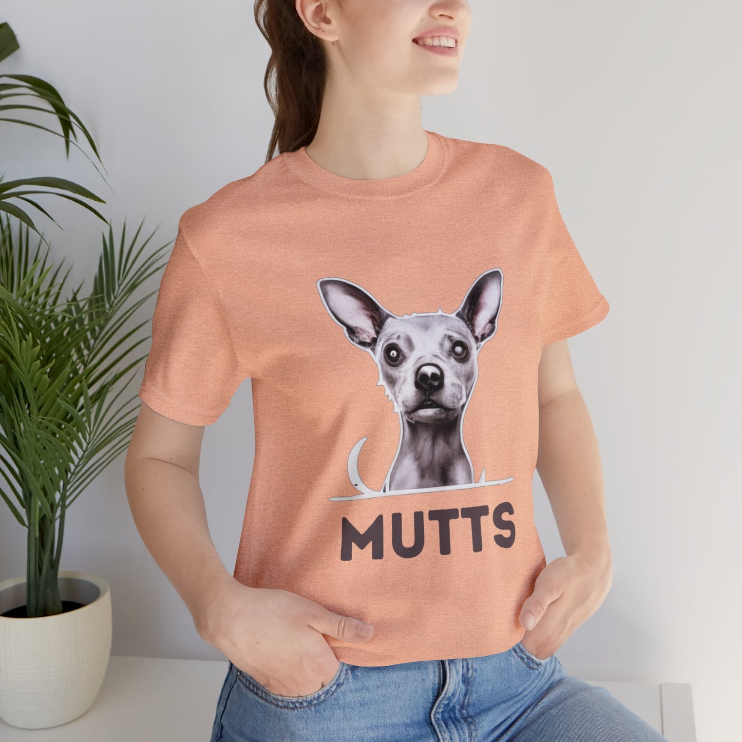 Mutts - Chihuahua Heritage - Unisex Jersey Short Sleeve Tee {Dog Owner Gift!}