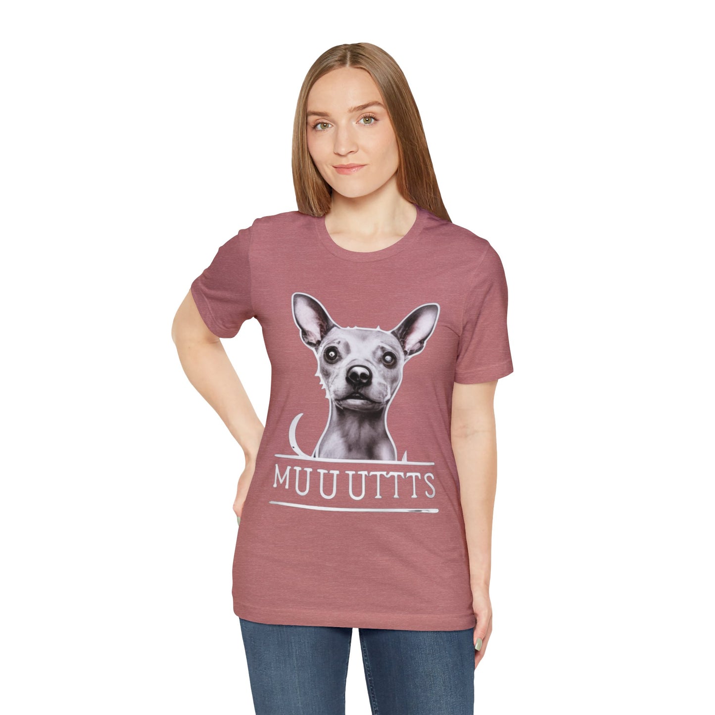 Muuuttts - Chihuahua Mutt Mischief - Unisex Jersey Short Sleeve Tee {Dog owner gift!}